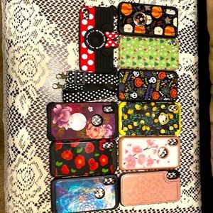 EUC Lot of 9 iPhone XR cases